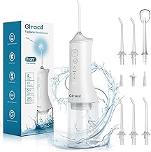 Oral Irrigator Test Winner 2024, Professional Water Flosser with Waterfall Micro Bubbles Technology, Interdental Cleaner with DIY Adjustment of Water Pressure for Mouth Cleaning and Braces