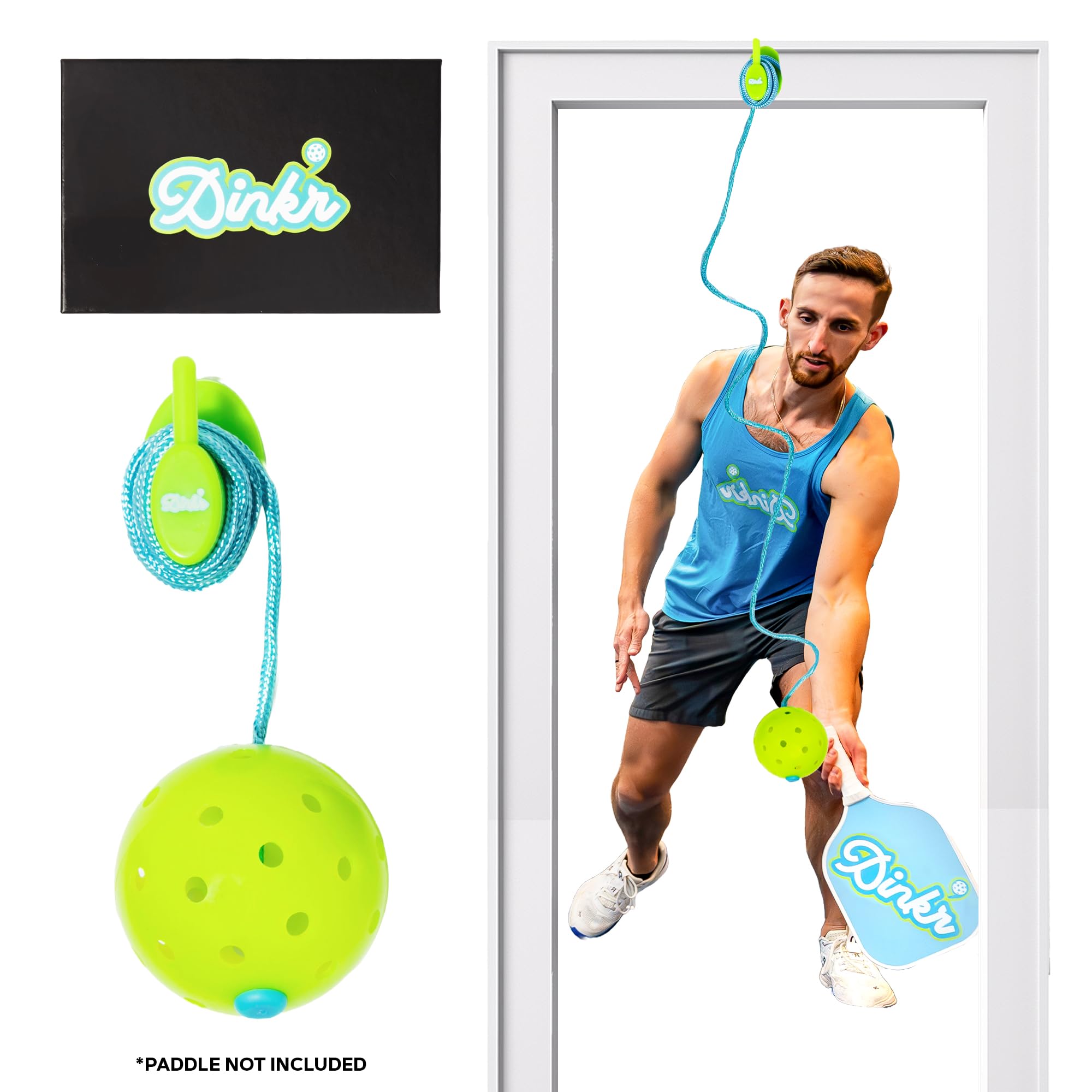 Pickleball Training Equipment - Pickleball Practice Rebounder for Training Sessions - Pickleball Equipment for Solo Practice