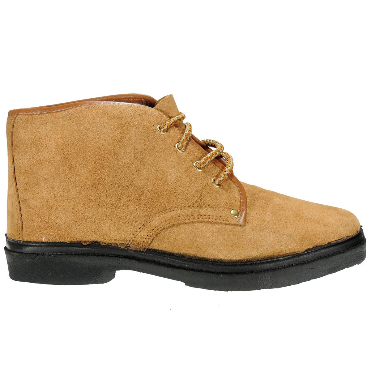 Calzados Romero. 0736 Bota Trabajo para Hombre Piel Serraje para Campo, Granjas y Labores Agrícolas VALLERA Bota Protección y Montaña.