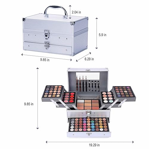 Miniatura 4 de Kit de maquillaje todo en uno de 132 colores estuche de maquillaje profesional juego de maquillaje para adolescentes paleta de maquillaje kit de