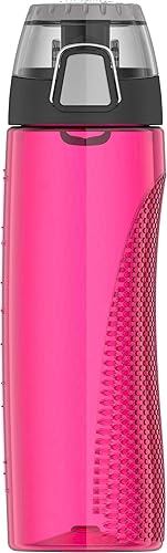 Miniatura 10 de Thermos Botella de hidratación Tritan de 24 onzas con medidor Púrpura