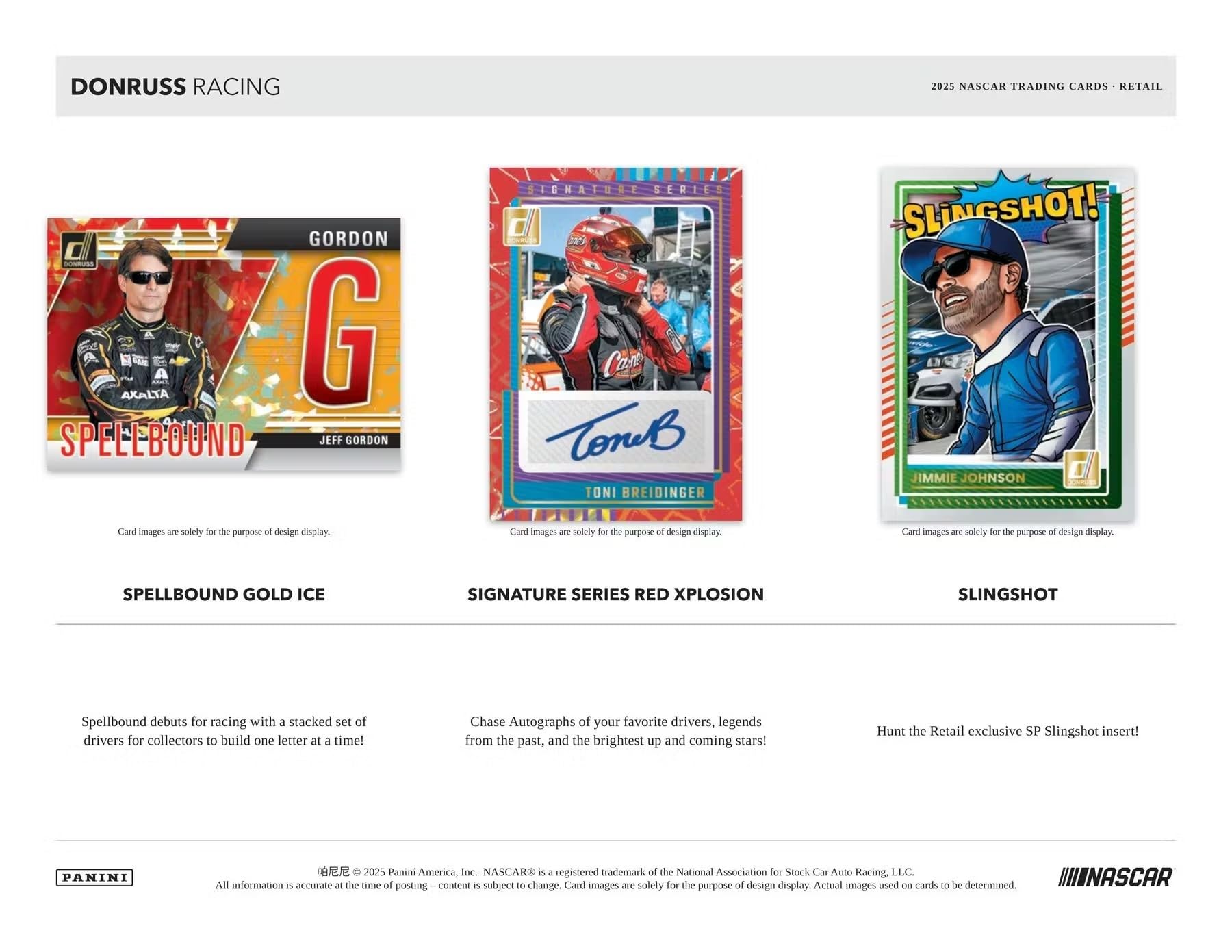 Amazon.com: 2025 Donruss NASCAR Racing Series 56 Card Blaster Box