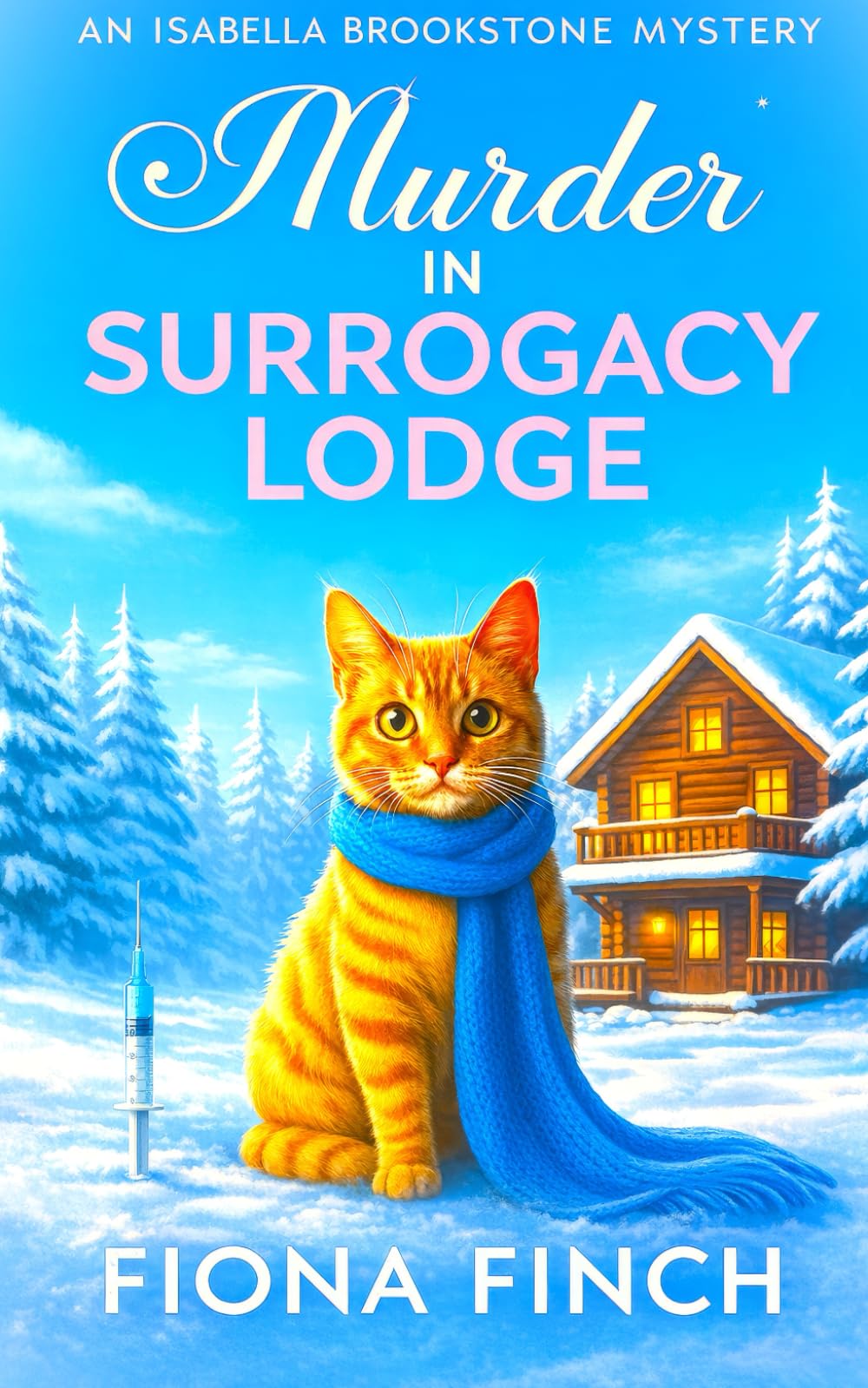 Murder in Surrogacy Lodge: A Twisty Winter Cozy Murder Mystery of Mothers and Secrets (An Isabella Brookstone Mystery Series)