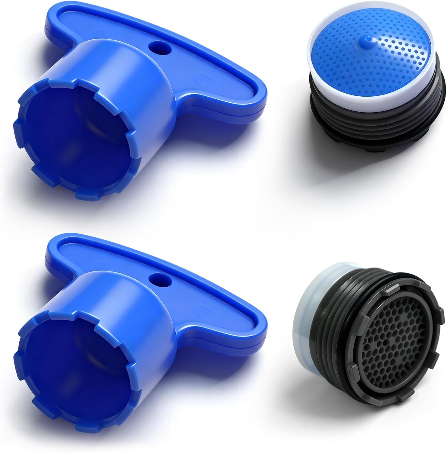 1363455 Faucet Aerator Kit 1.0 GPM for KOHLER Aerated Kitchen Bathroom Faucet Replacemen with Removal Tool (2pcs)