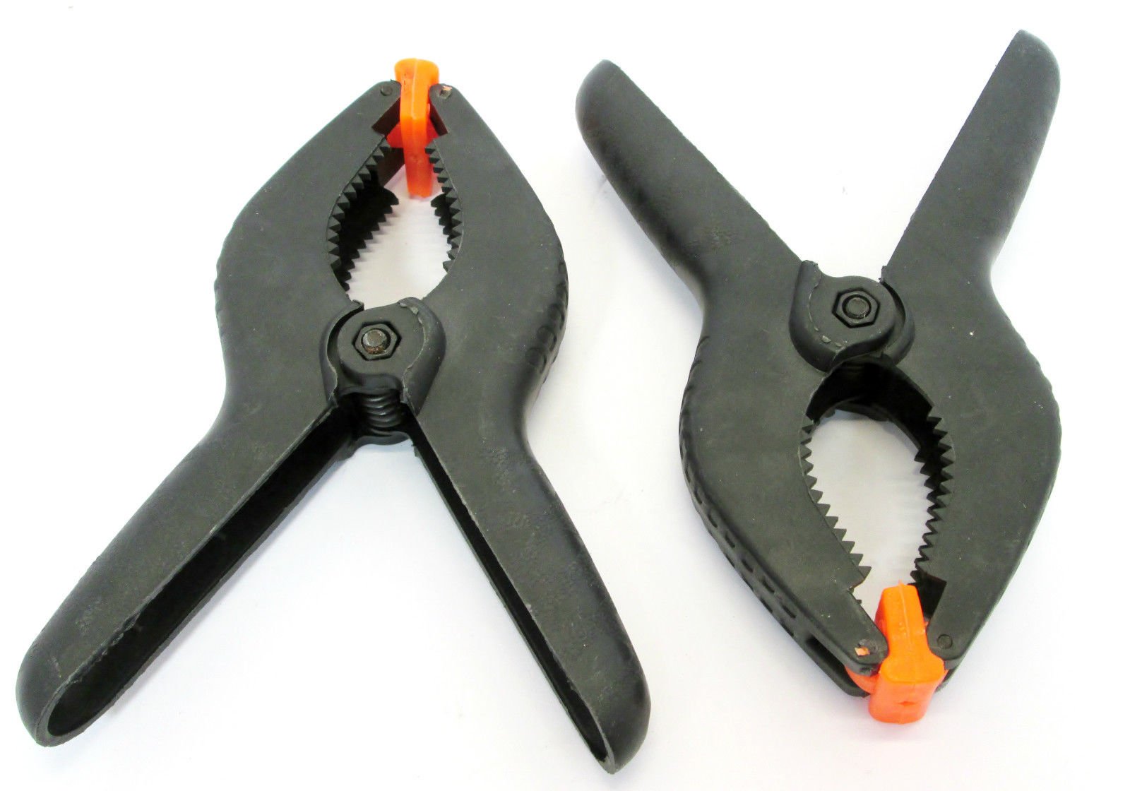 6-1/2" Plastic Stall Clips/Spring Clamps Holders Bulldog CL114 (6)