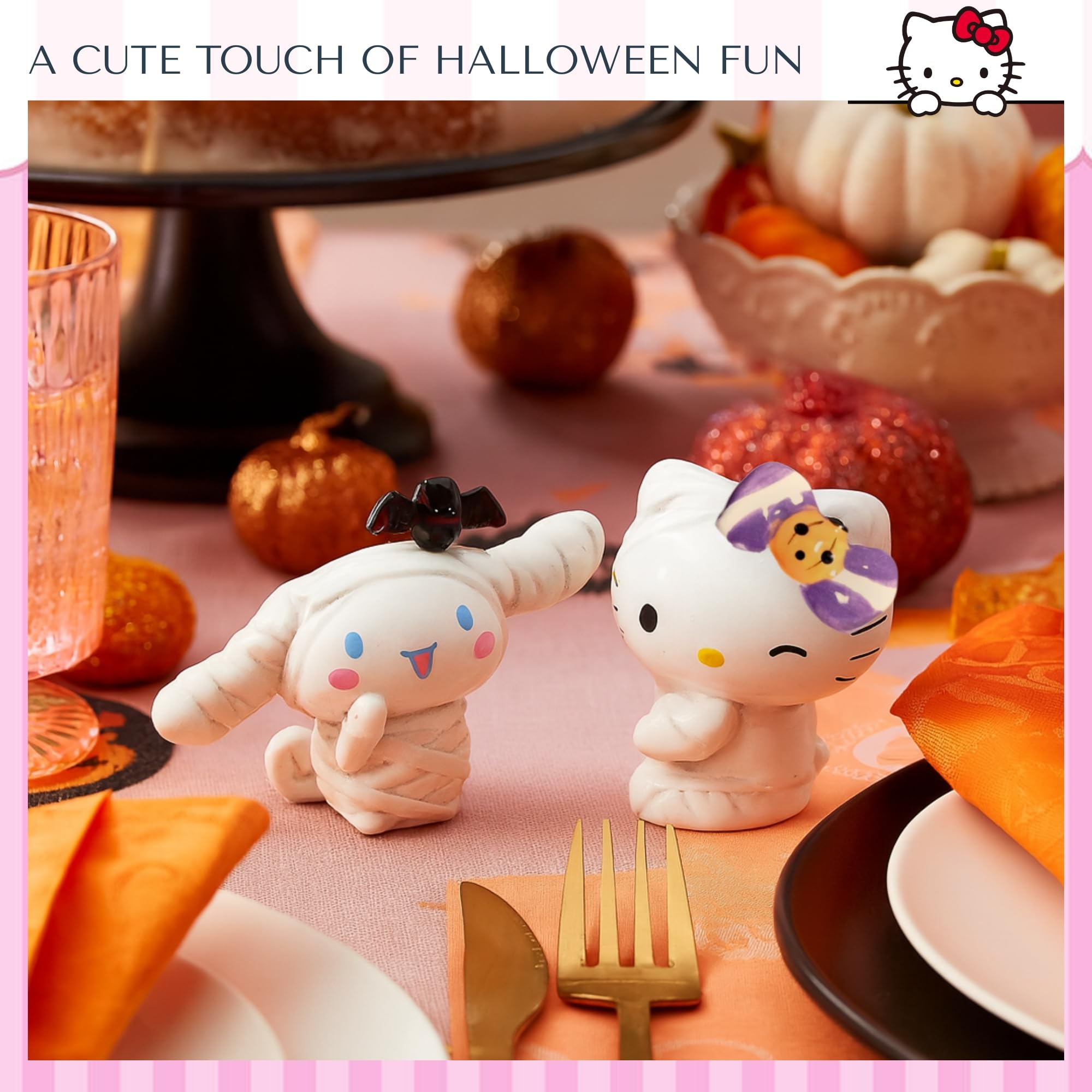 Amazon.com: Hello Kitty & Cinnamoroll Mummy Salt & Pepper Shakers