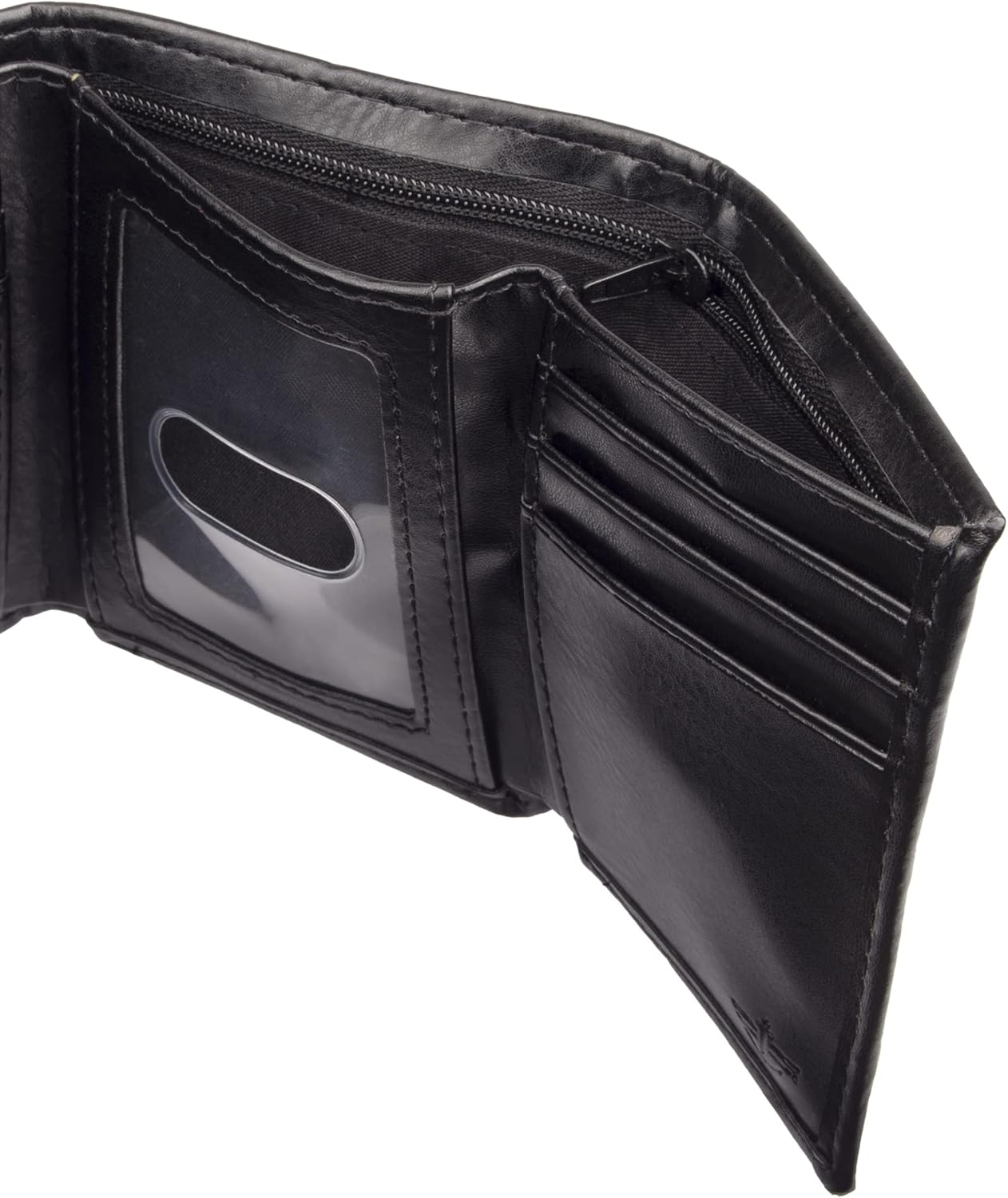 Dockers Men's Slim Trifold Wallet One Size Black RFID