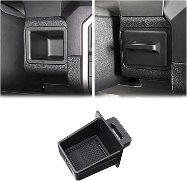 JDMCAR Drivers Drawer Box Compatible with Toyota Tacoma Accessories 2024-2026 and 2025-2026 4Runner Accessories Drivers Side Cubby Drawer Organizer Storage Interior Accessories