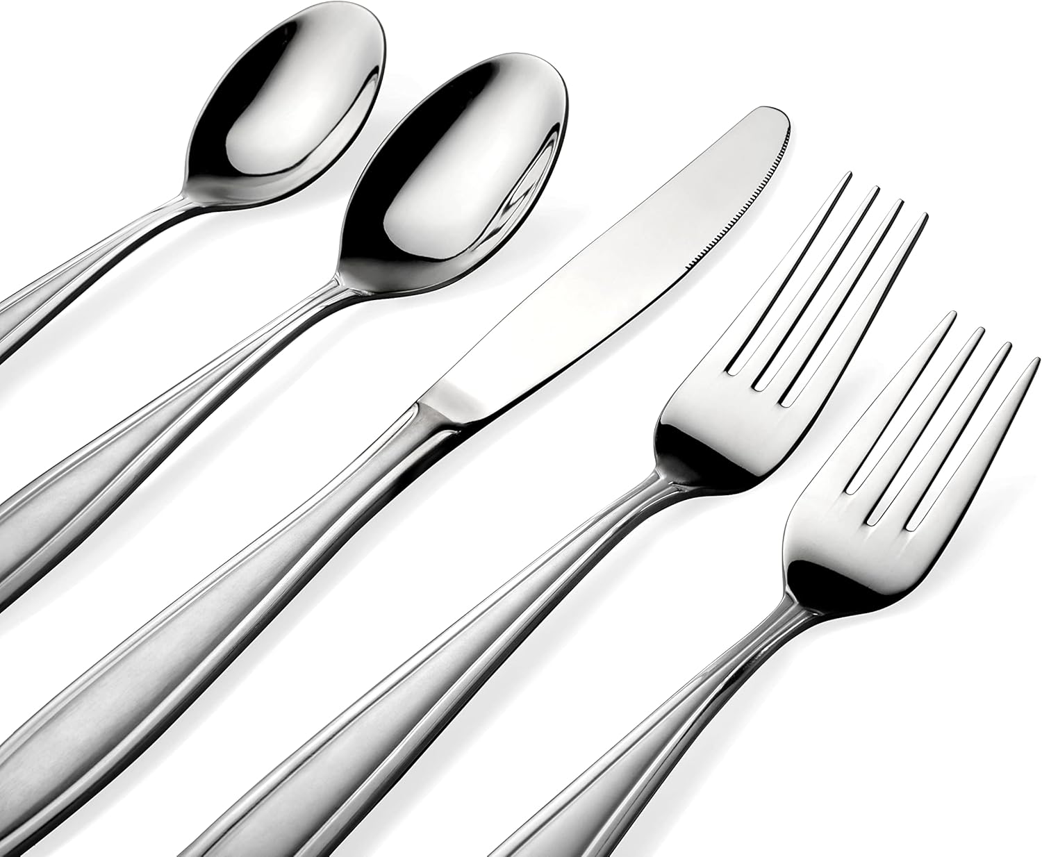 Radley & Stowe 20Piece Silverware Set, Service for 4, Durable Stainless Steel Flatware