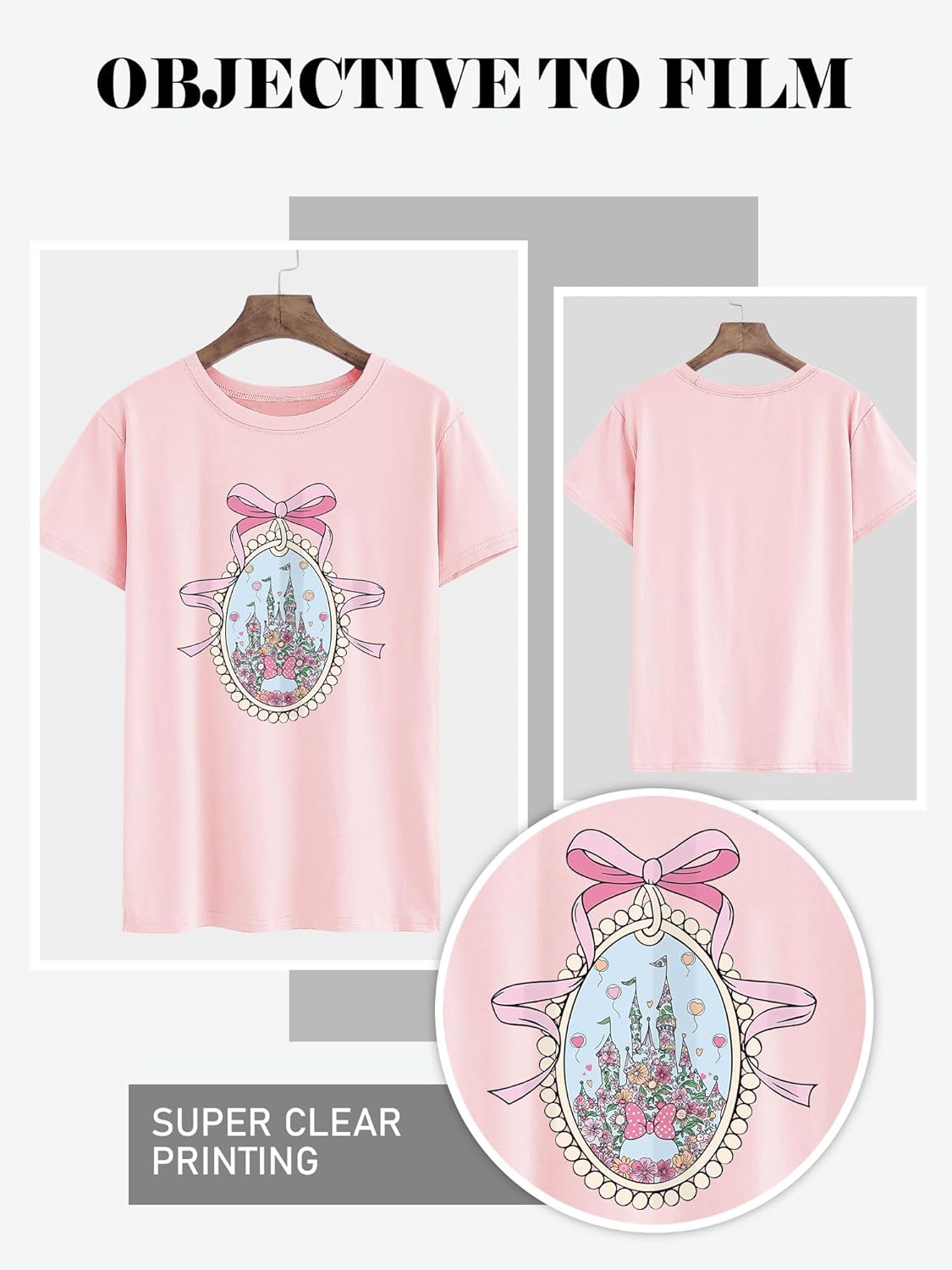 Magic Kingdom Shirts for Women Magical Shirt Princess Castle Tshirt Casual Family Holiday Vacation Short Sleeve Tops - Image 5