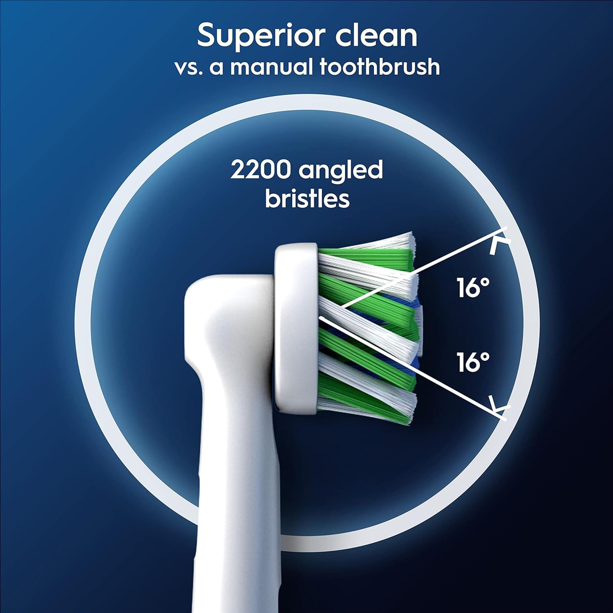 Oral-B Pro CrossAction Lot de 10 têtes de rechange