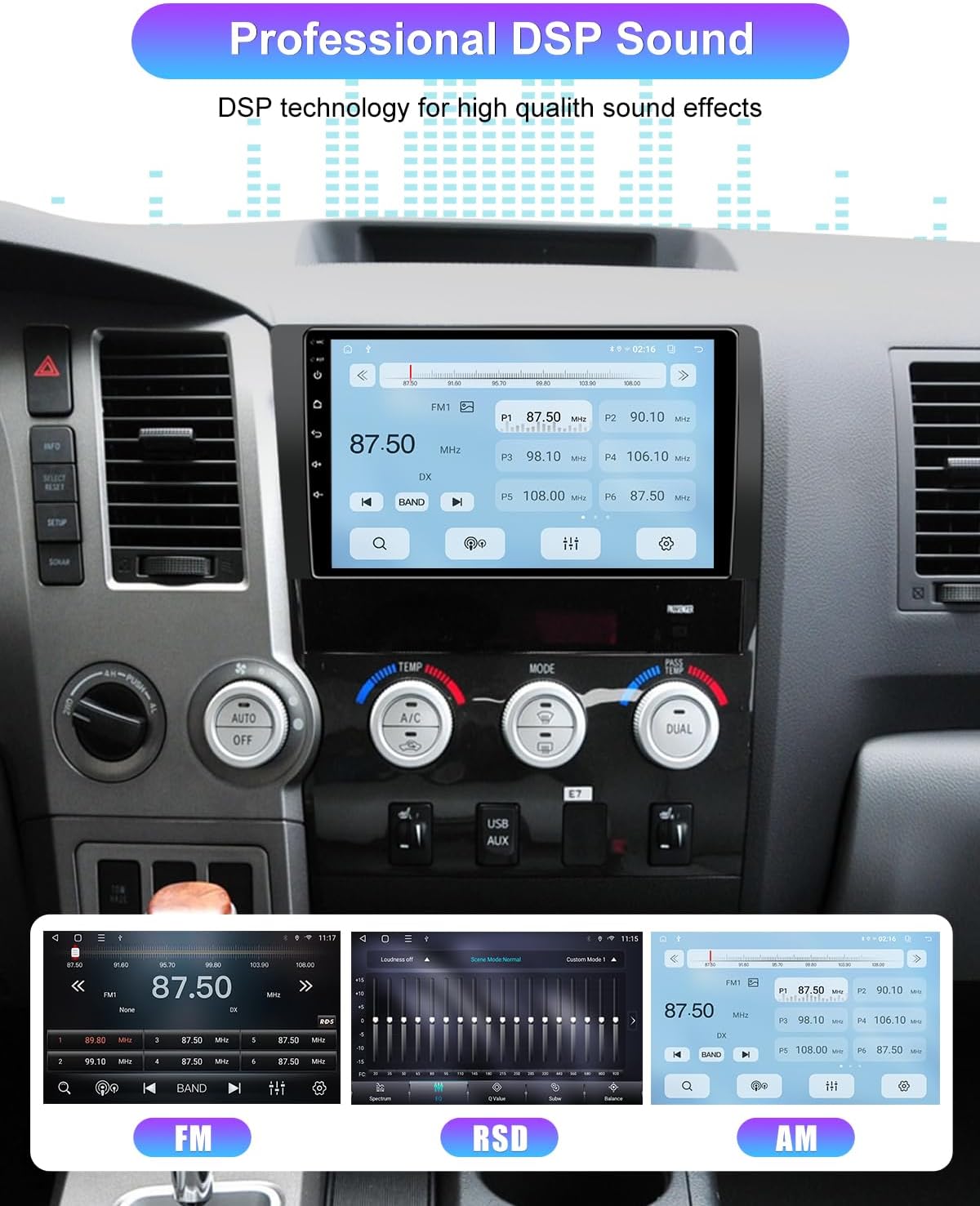 カーオーディオ YOLANDOZERNA863 For Toyota Land Cruiser 1991-1997