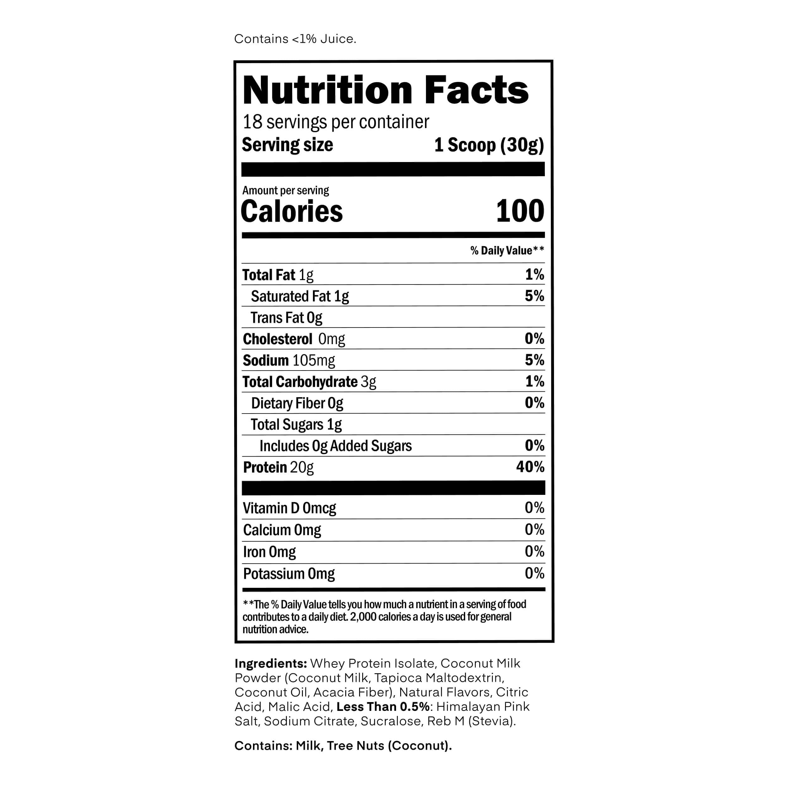 Oath Nutrition Clear Whey Isolate Protein Powder, Brazilian Limeade, 20g Complete Protein per Serving, No Added Sugar, Grass-Fed, 18 Servings — Amazon image 3