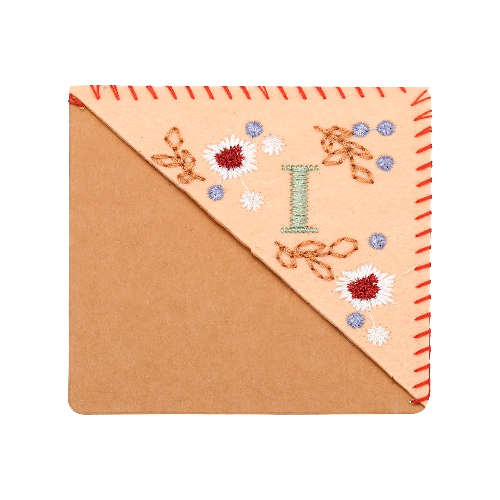PATIKIL Personalized Embroidered Corner Bookmark