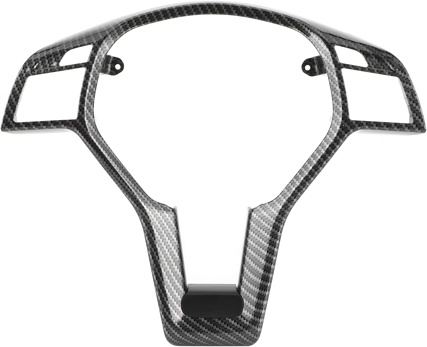 Steering Wheel Trim,Carbon Fiber Steering Wheel Trim Car Interior Decoration for AMG Type 0994640013 Fit for C E CLA Class carbon fiber interior steering wheel cover