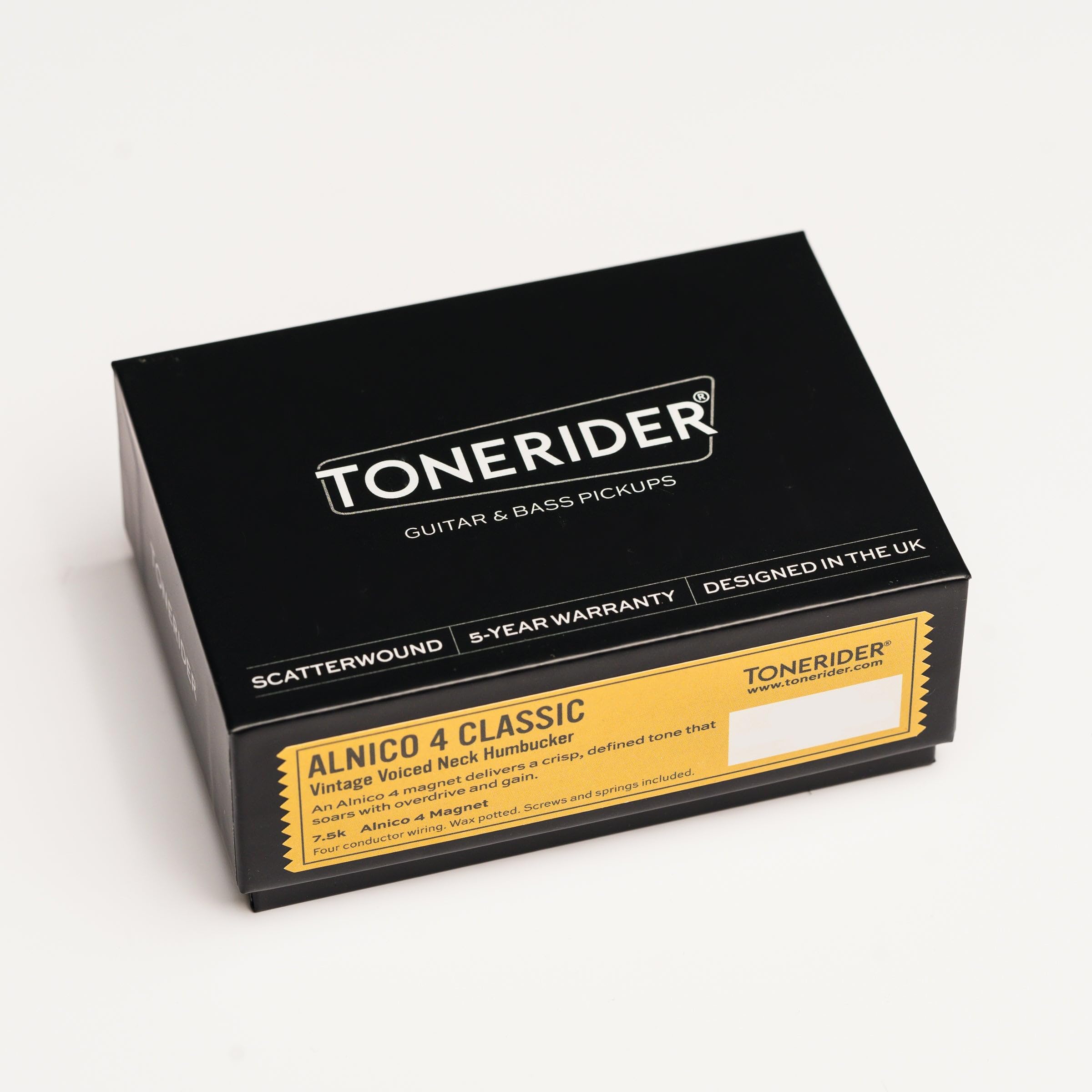 Tonerider AC4 Alnico IV Humbucker, schwarz
