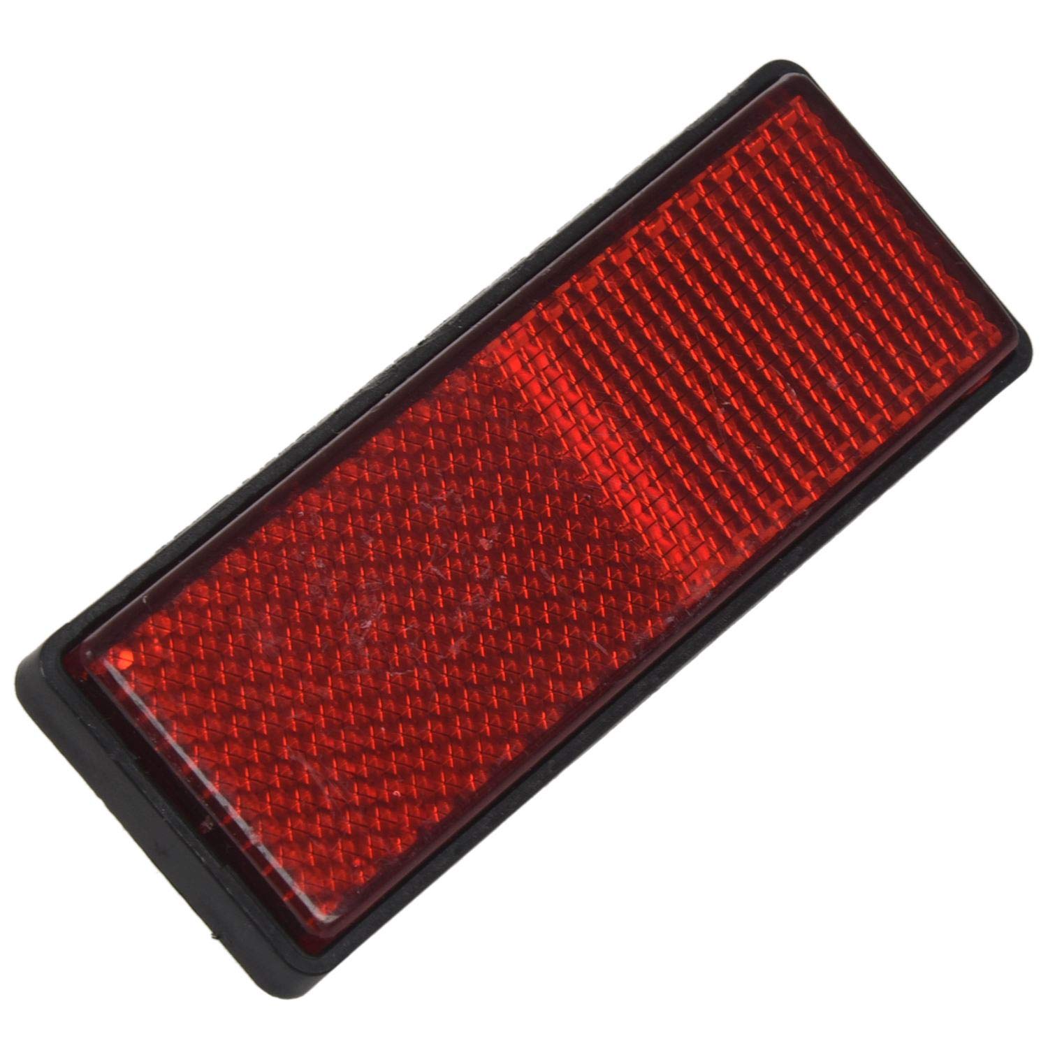 1 Paio Catarifrangenti Posteriori Per Moto ATV - Gialli, Dimensioni 40x5x6mm