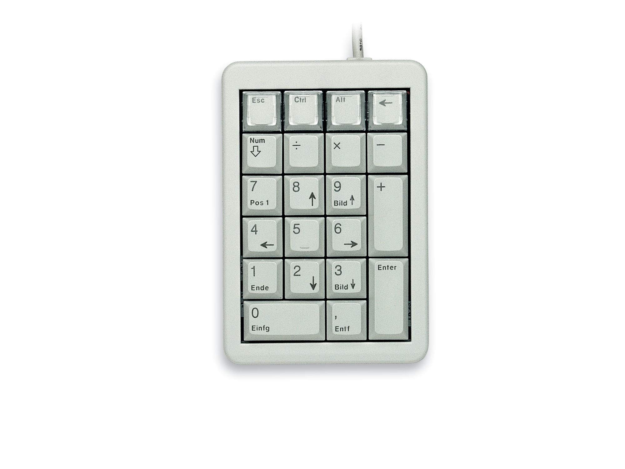 Clavier programmable CHERRY G84-4700 filaire USB gris DE - 8