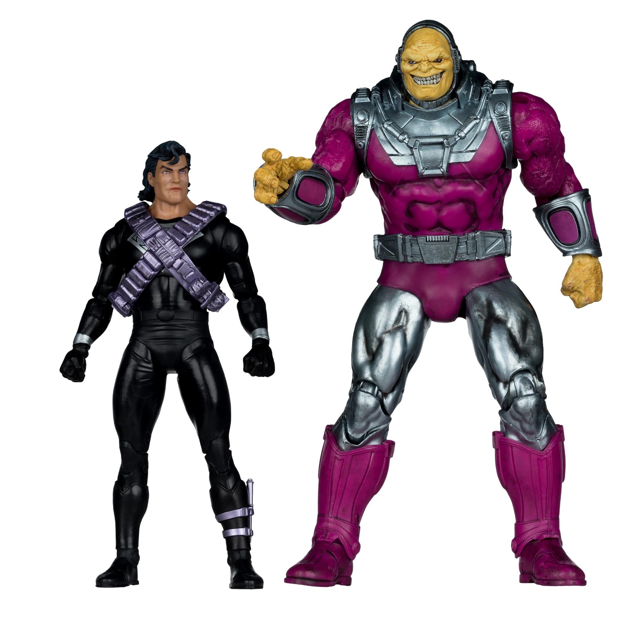 McFarlane DC Multiverse Superman vs Mongul 2pk (Return of Superman) 7in Action Figure and Mega Figure Toys