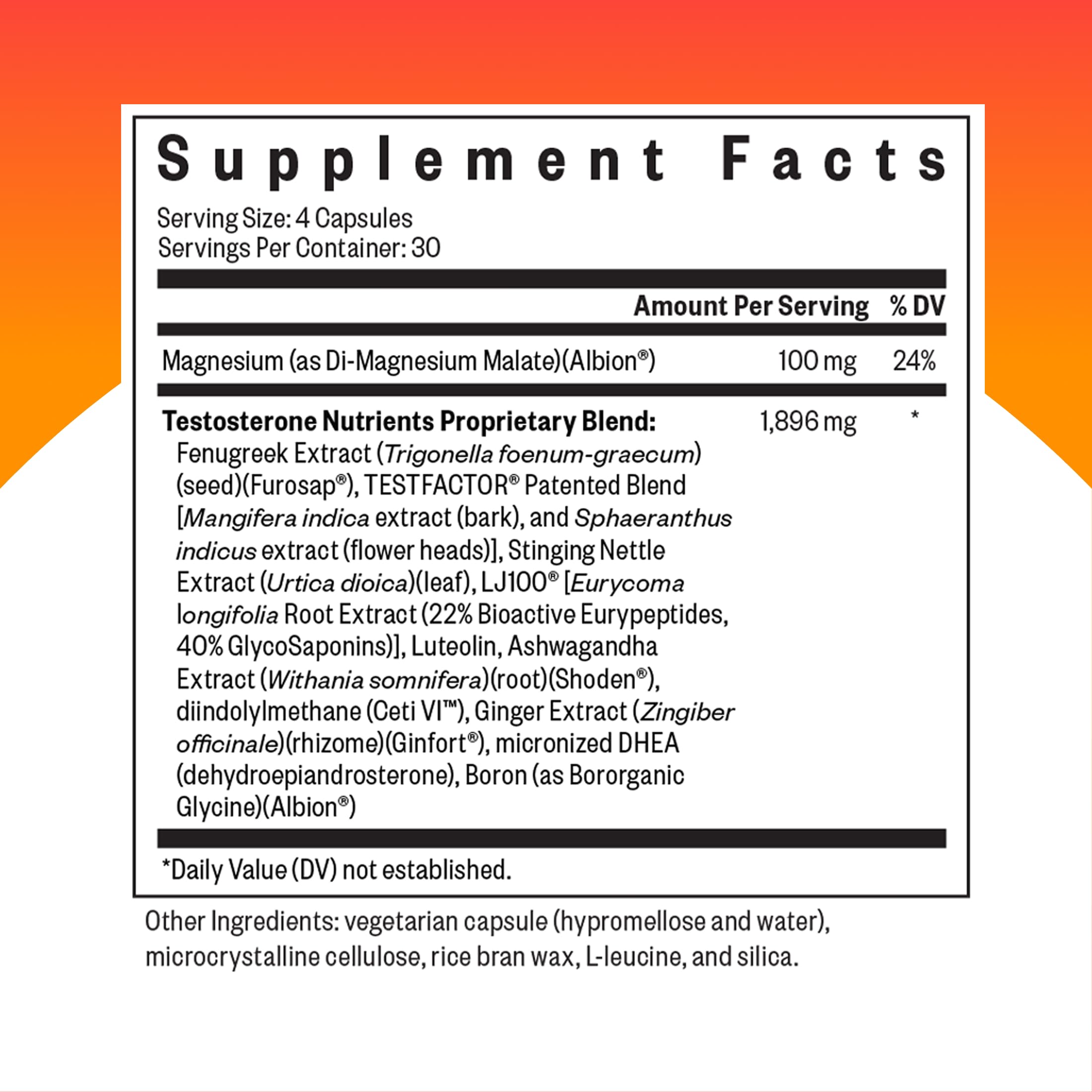 Seeking Health Testosterone Nutrients, 120 Capsules — Amazon image 2