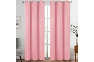 Diraysid: Stunning Pink Curtains for a Restful Haven