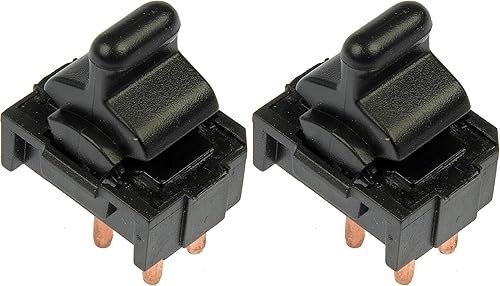 Dorman 901-004 - Interruptor de ventana eléctrica - Delantero izquierdo y derecho, 2 botones compatible con modelos seleccionados de Chevrolet