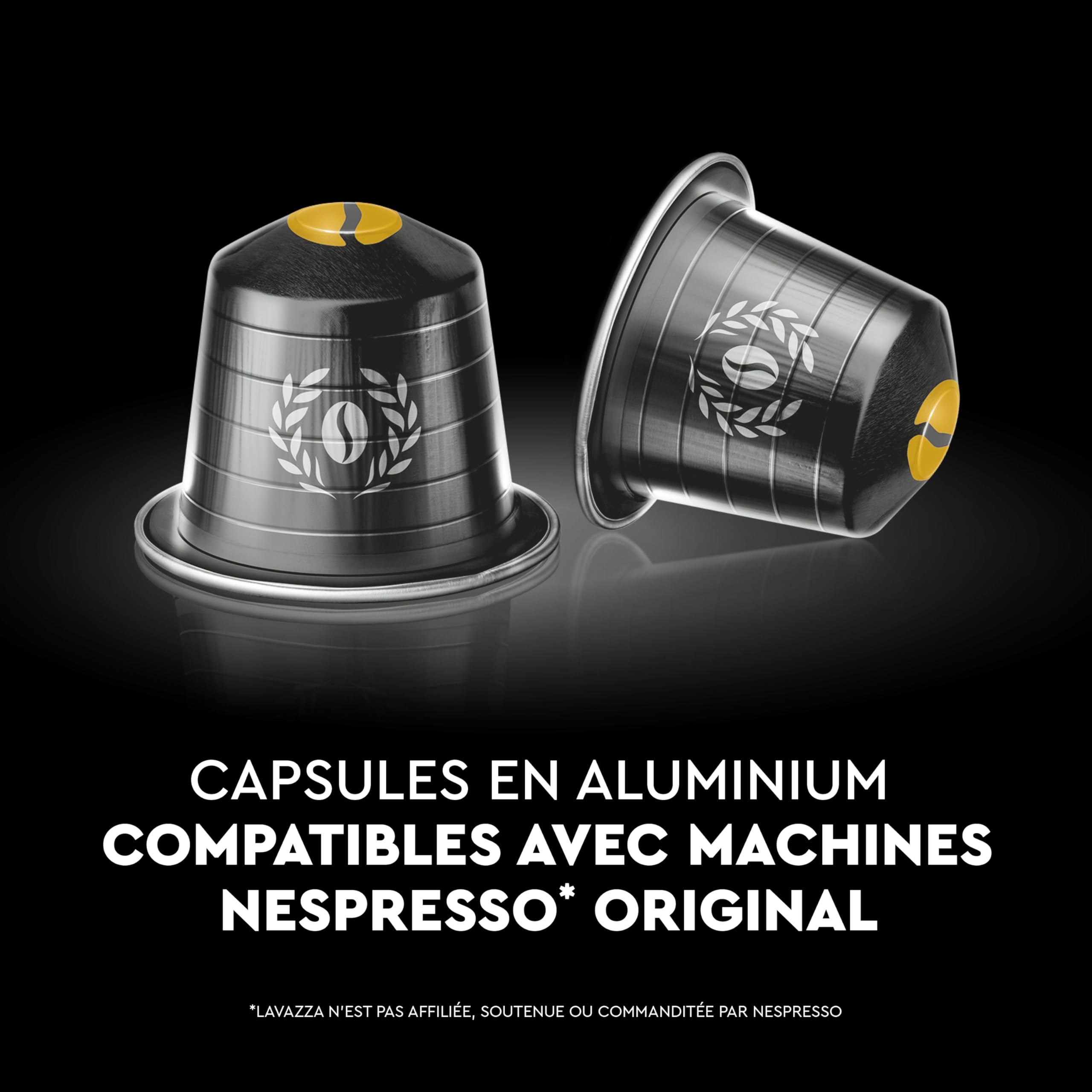 CARTE NOIRE - Capsules de Café Espresso Lungo N°6 Compatibles Nespresso® - Café Arabica - Lot de 4 x 60 Capsules Aluminium - Fabriqué en France