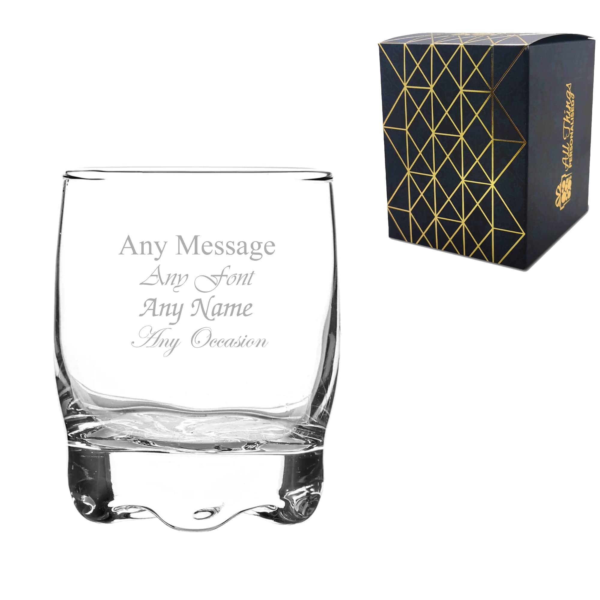Verre à shot Adora gravé personnalisable 80 ml avec coffret cadeau