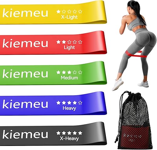 Mini bandas de resistencia de bucle para entrenar piernas, bandas elásticas para bandas de bucle de ejercicio, bandas de ejercicio de goma para