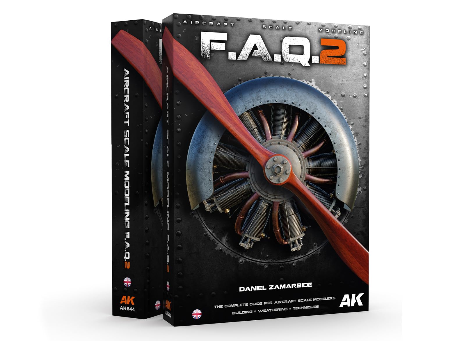 AK Book AK644 FAQ 2 Aircraft Scale Modelling (568 Pages) (EN)