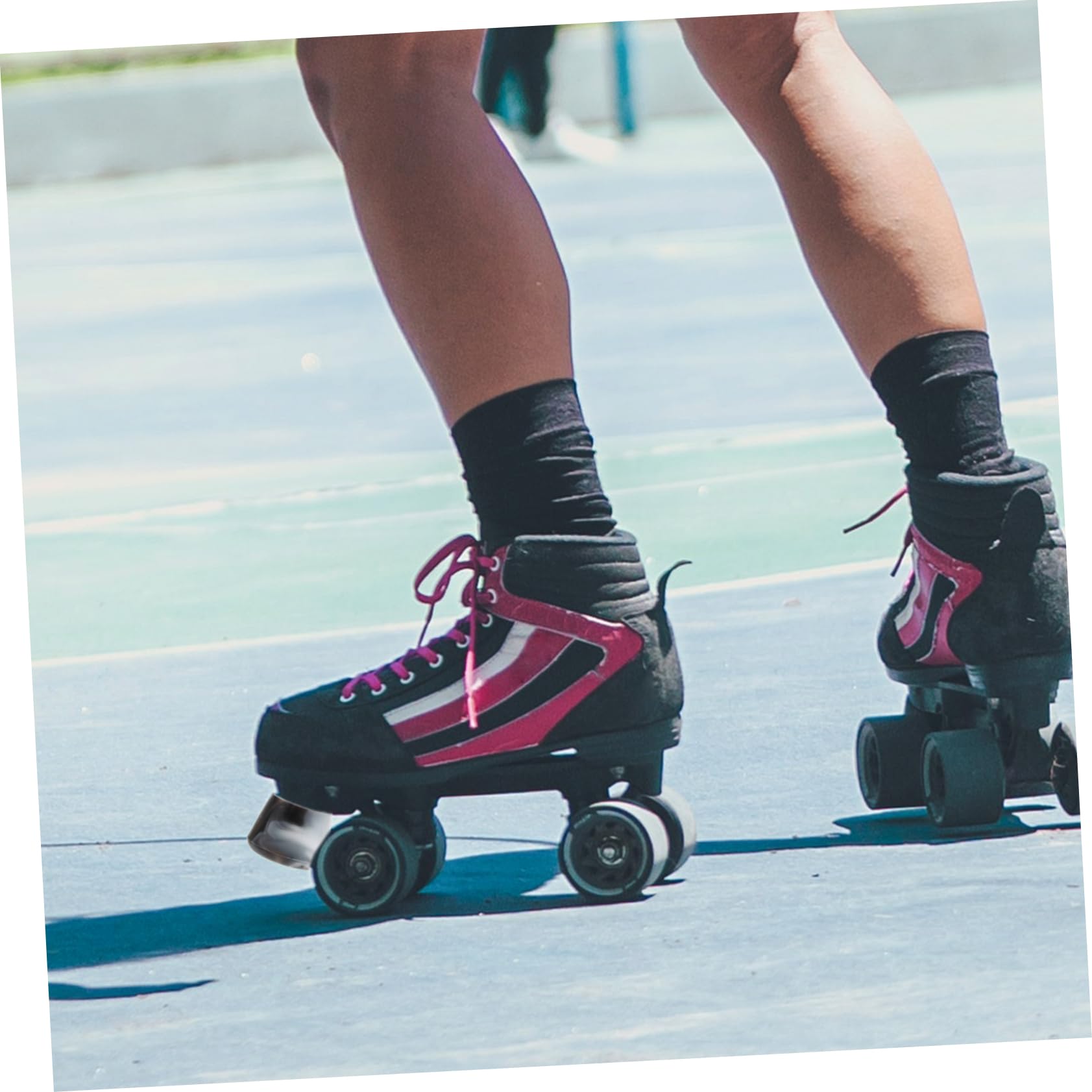 HEMOTON Les Plaquettes de Frein Accessoires de Patinage à Rouleaux Bouchons de Patinage à roulettes Bouchons de Frein de Patin à roulettes Bouchons d'orteil de Patin à roulettes