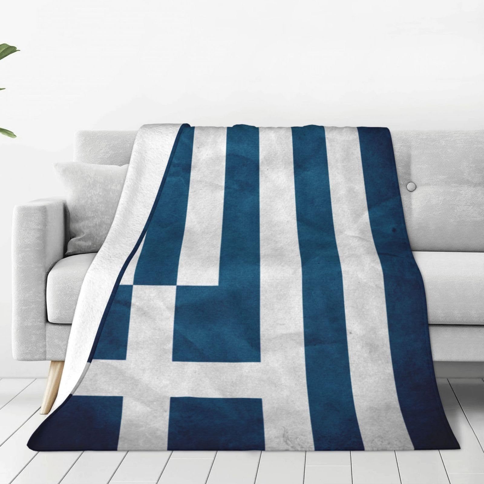 Couverture polaire épaisse et chaude en peluche pour l'hiver
