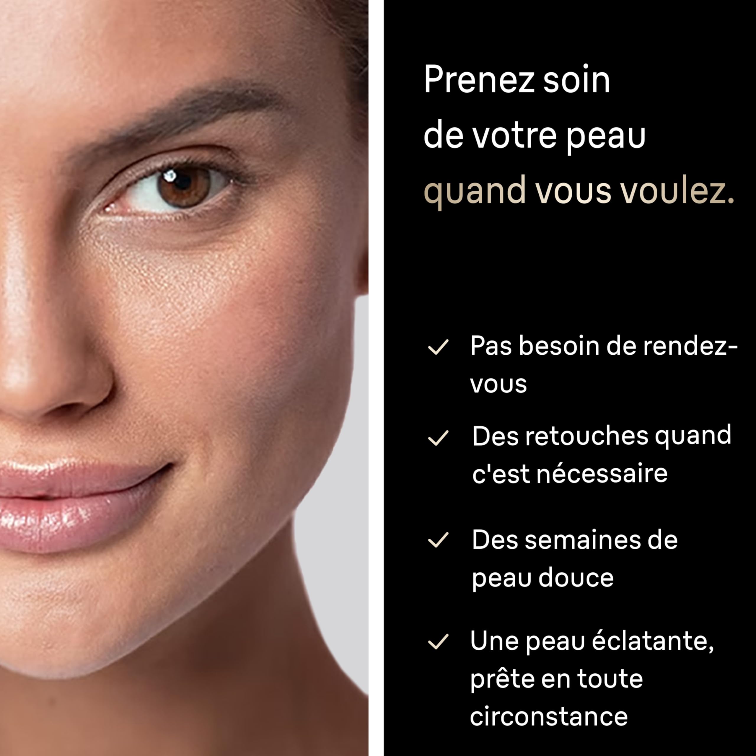 Braun Epilateur Electrique Femme FaceSpa Pro 912, Bronze et Blanc