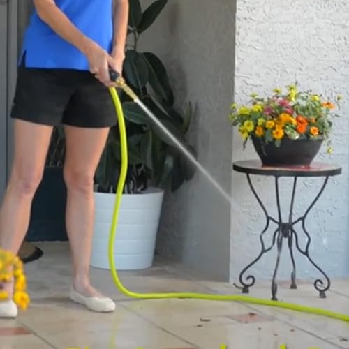 Miniatura 4 de Sun Joe SJI-4BHN - Boquilla de manguera giratoria resistente de latón macizo, 4 pulgadas