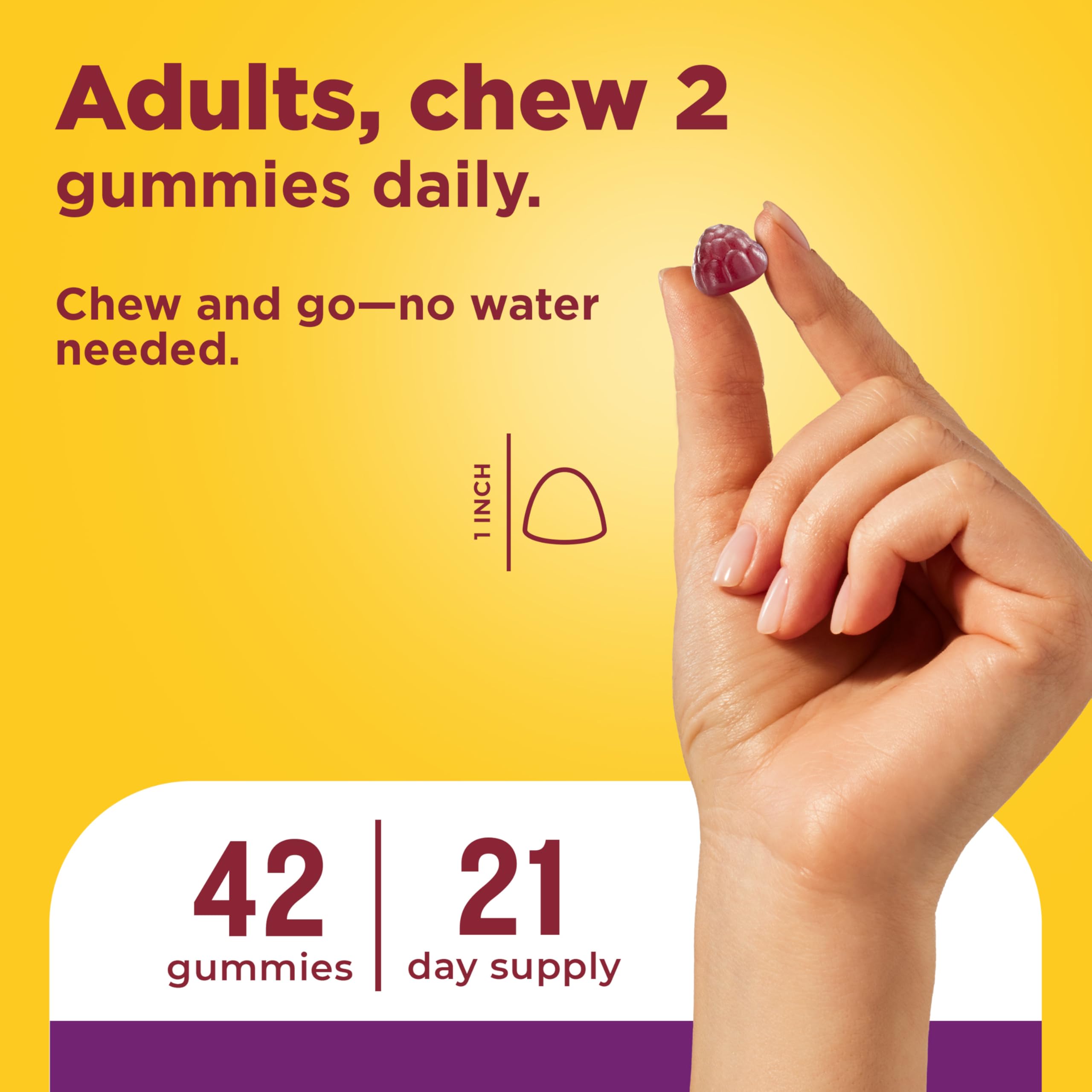 Nature Made Probiotics for Women and Men, 42 Probiotic Gummies — Amazon image 6