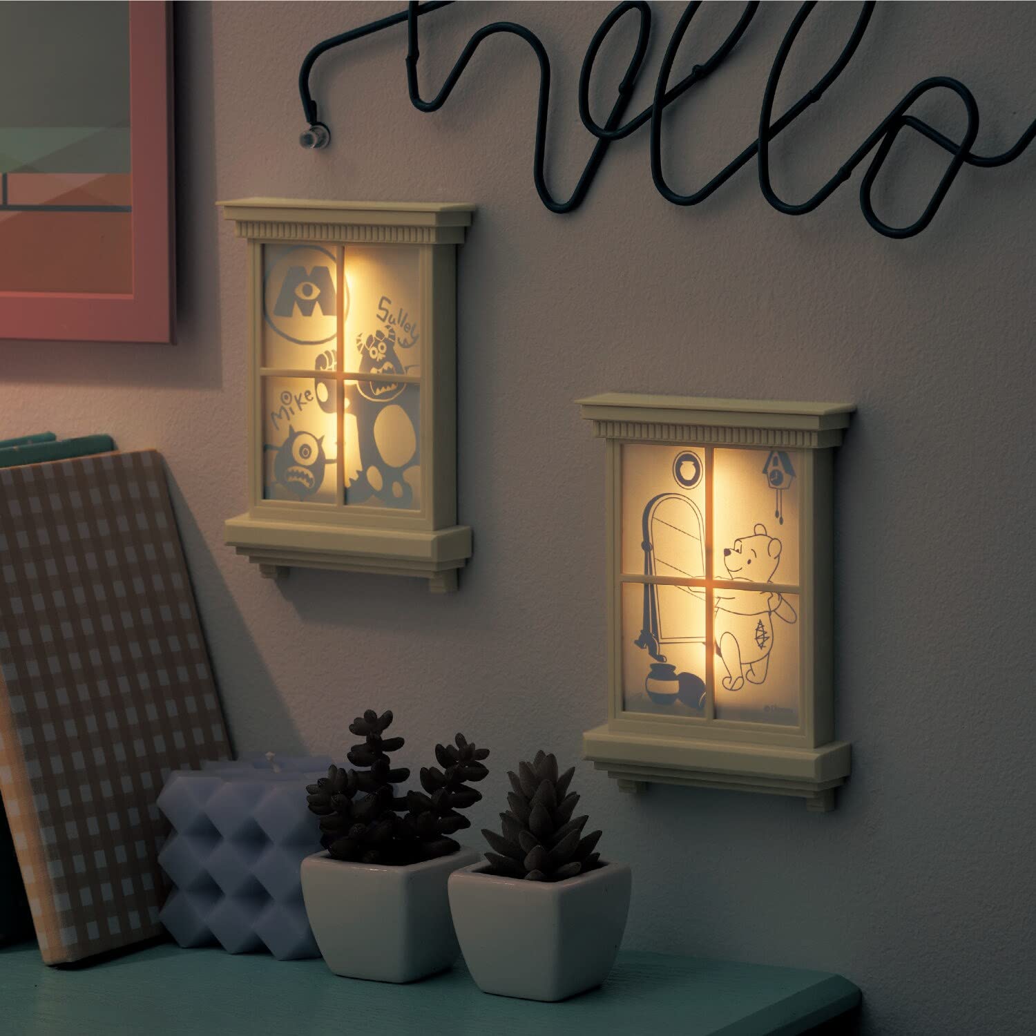 Amazon.co.jp : [ベルメゾン] ディズニー インテリアライト 影絵みたい