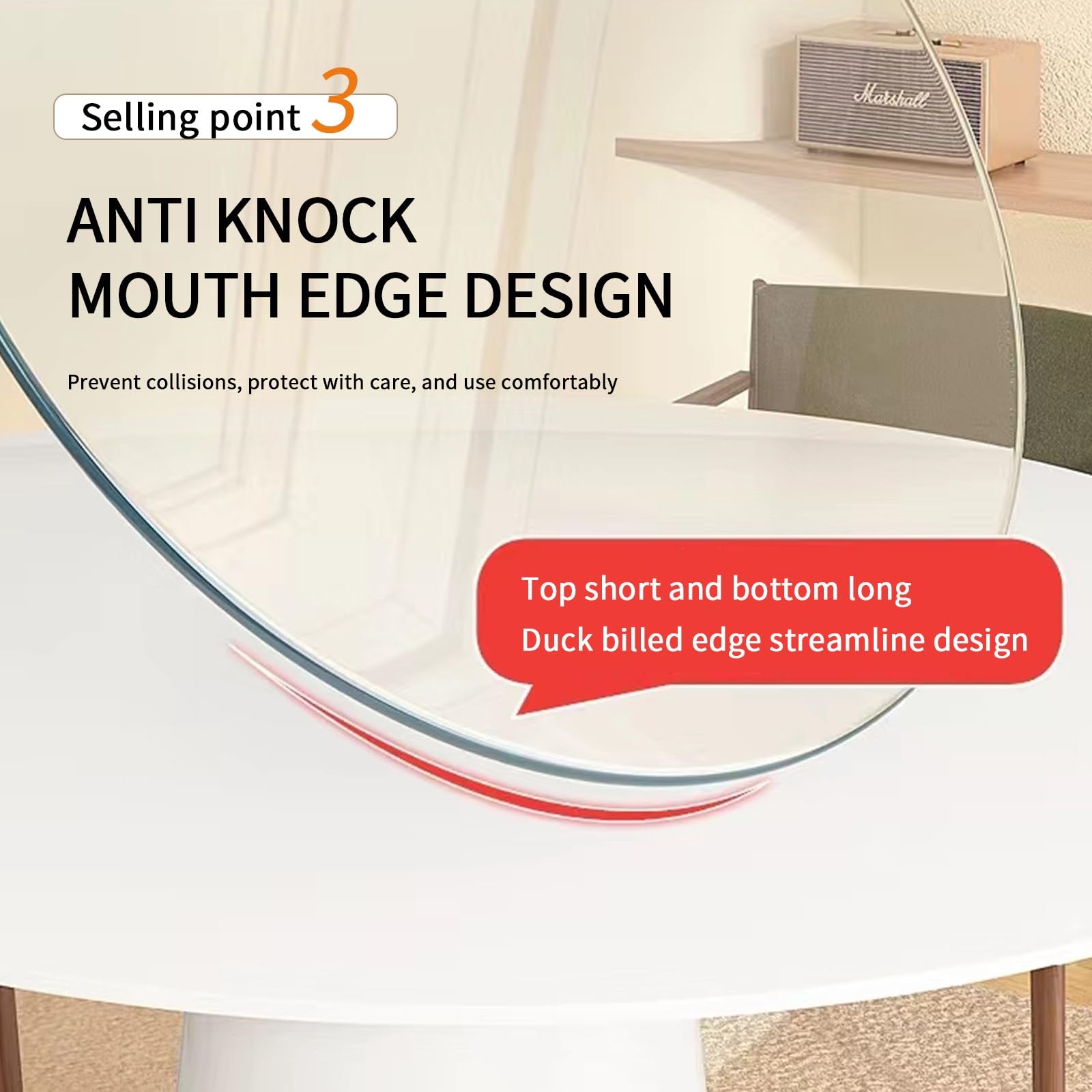 Acquista Cornice Rotonda Vetro Acrilico Nero 20 Cm Qui - Foto 8