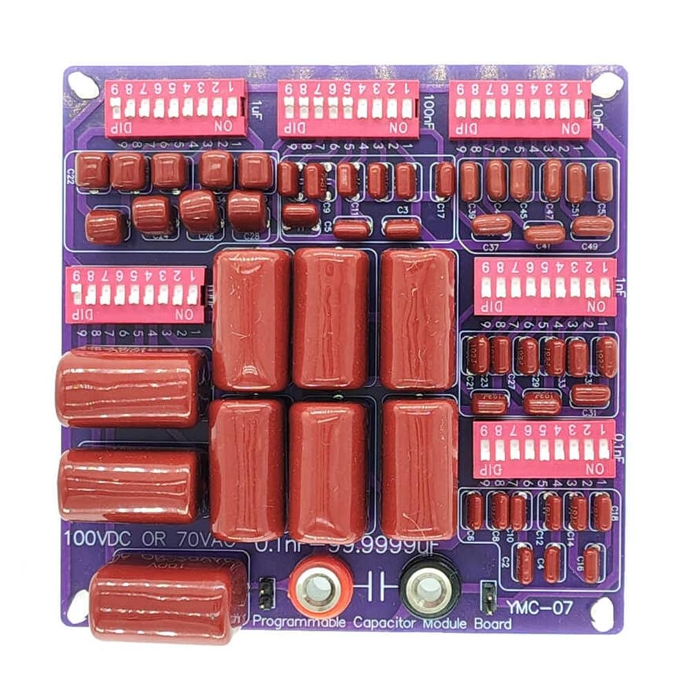 Condensateur programmable élimination bruit pour corriger les ondulations audio