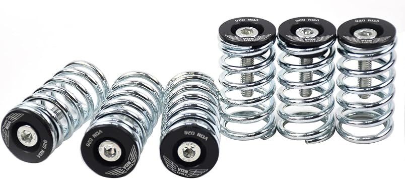 Dry Clutch Spring Alloy Collar Cap Kit 065916555 using with Ducati Pressure Plate in Black Version