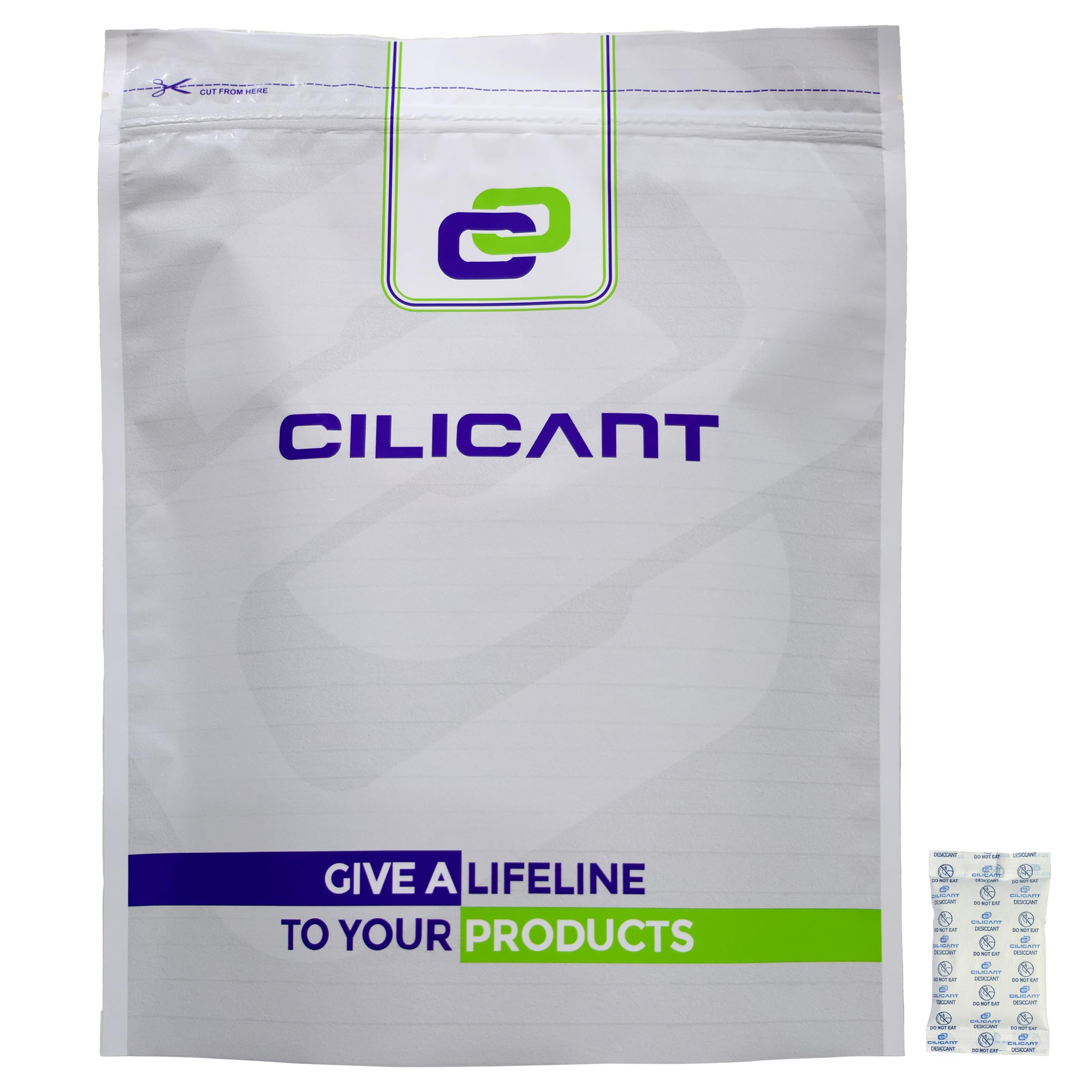 CILICAnT 25 Gram (50 Pcs) Silica Gel White Packets Desiccant Dehumidifiers, Non-Indicating Silica Gel Packs for Moisture Absorption (25 Gram X 50 Pcs = 1.25 Kgs)-picture-11