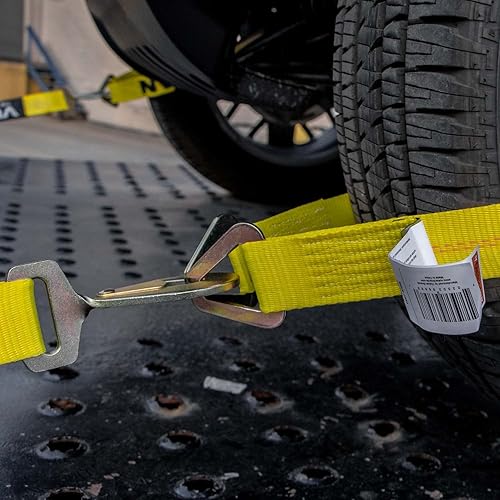 Miniatura 2 de VULCAN - Correas de eje de 1 capa con almohadillas de desgaste, paquete de 4 unidades