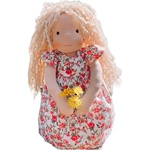 Customizable 14 Inch Waldorf Doll Baby - Soft Textile Doll for Toddlers, Ideal 1-3 Year Old Girls Birthday