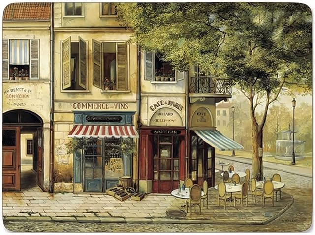 Pimpernel Parisian Scenes Placemats - Set of 6