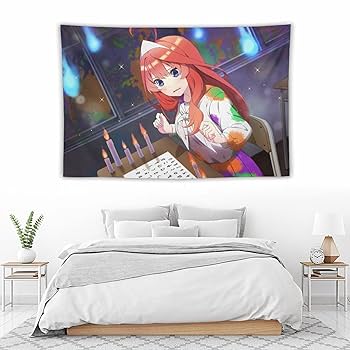 Amazon.co.jp: 五等分の花嫁 中野 五月 タペストリー 壁掛け 多