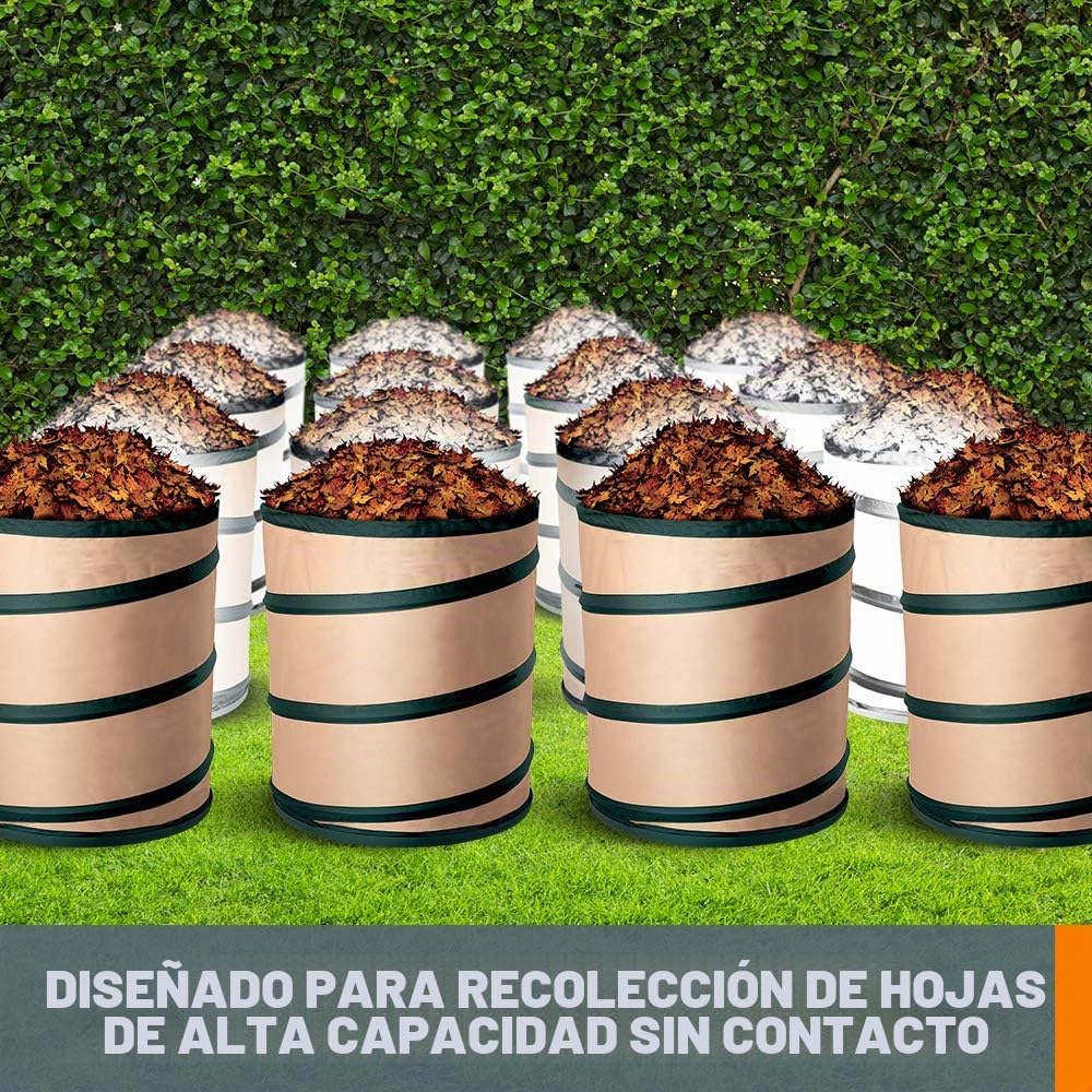 Worx LeafPro WA4058 - Sistema de recolección para soplador/aspiradora WORX con Tubo de hasta 12,7 cm | Compatible con las series WORX WG505, WG505.2, WG509, WG512