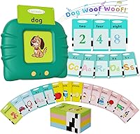 Vista 9 de Tarjetas flash parlantes para niños pequeños de 1, 2, 3, 4, 5, 6 años, juguetes sensoriales para niños autistas, juguetes educativos Montessori