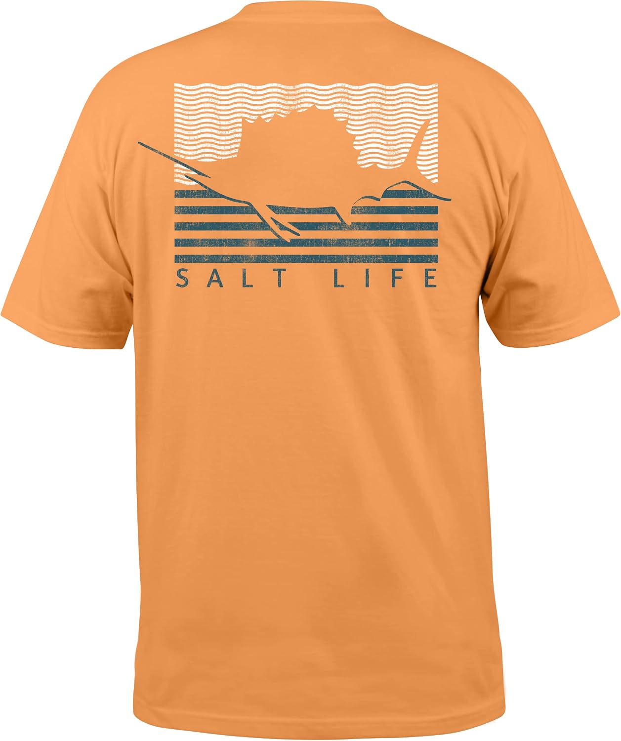Salt Life Men's Sailin Flag Short Sleeve Crew Neck Tee