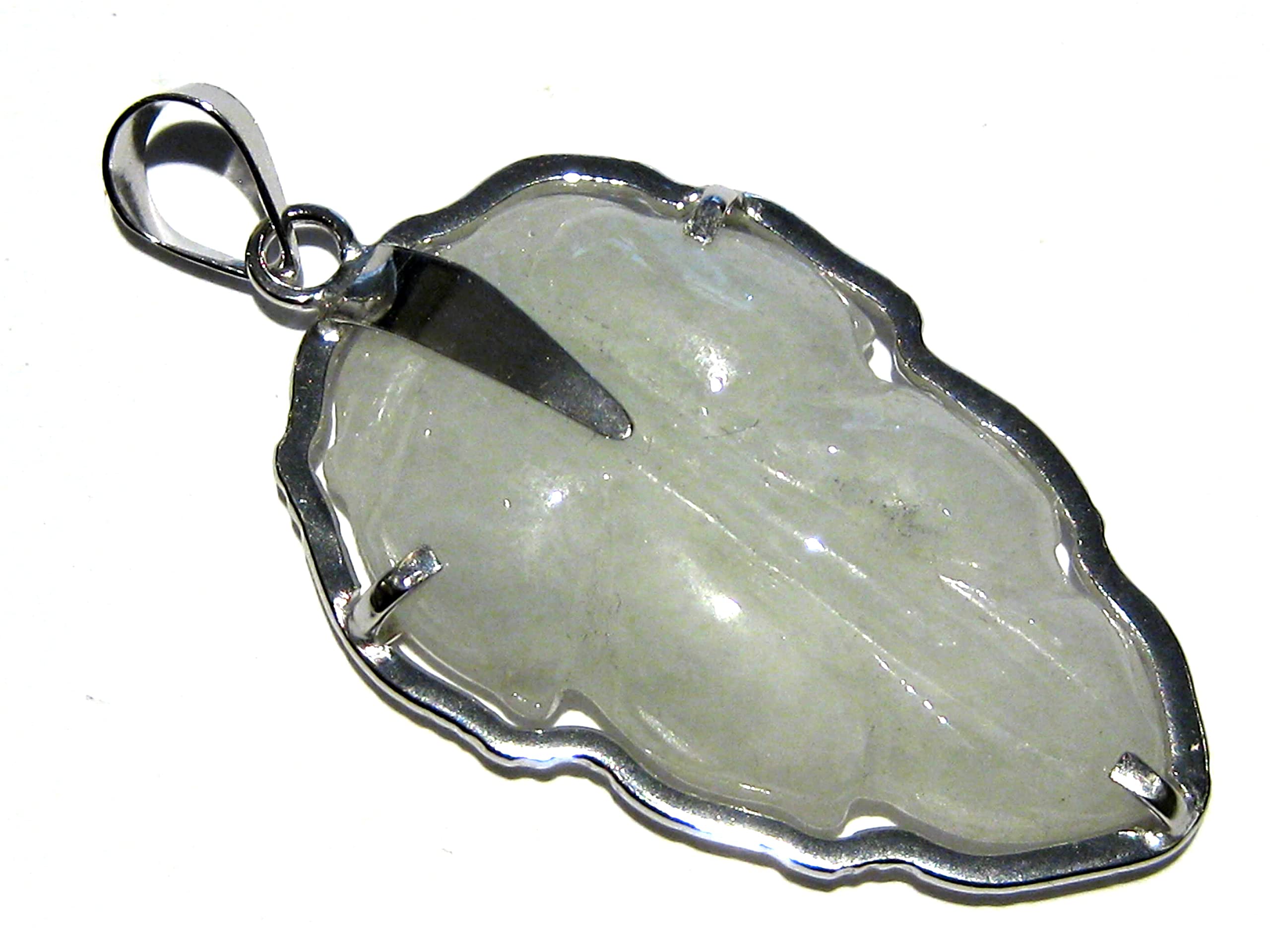 giacobbi jewelryjade leaf pendant