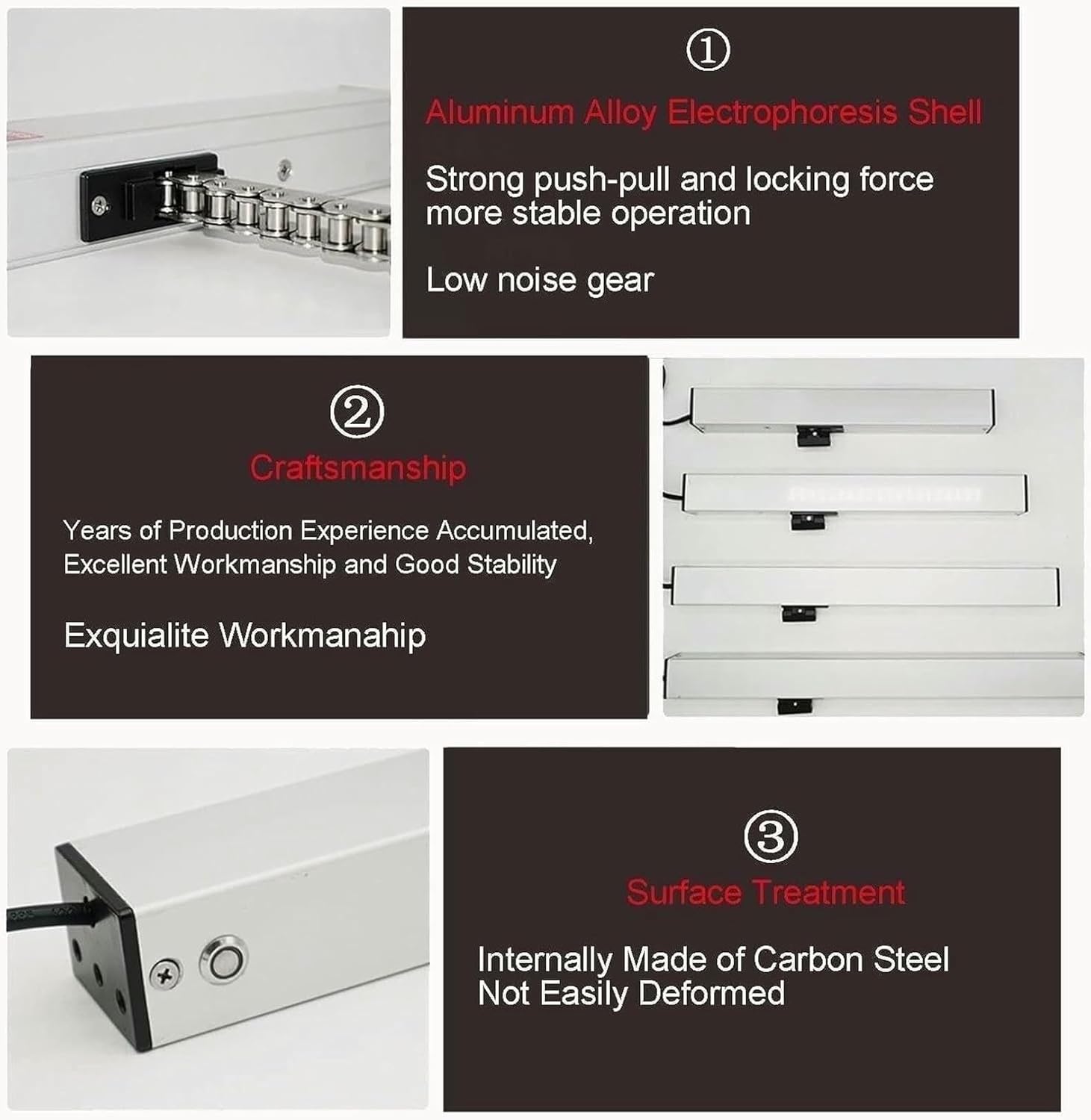 Electric Chain Window Opener, Electric Commercial Swing Door Closer, Automatic Window Opener, Window Vent Opener/Closer for roof Windows,greenhouses-