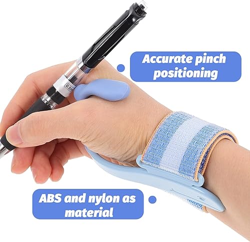 Miniatura 6 de NUOBESTY Pinzas de escritura a mano para lápices, soporte para muñeca, agarre de escritura, corrección de postura, herramientas de entrenamiento